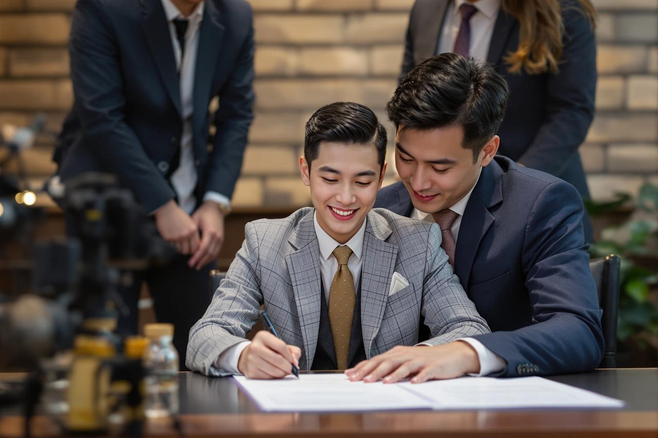 鲍鱼视频签约新生代演员陈晓宇，将出演年度大剧《山海经》