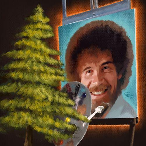 鲍勃·罗斯：快乐的画家,释放内心色彩，拥抱快乐人生